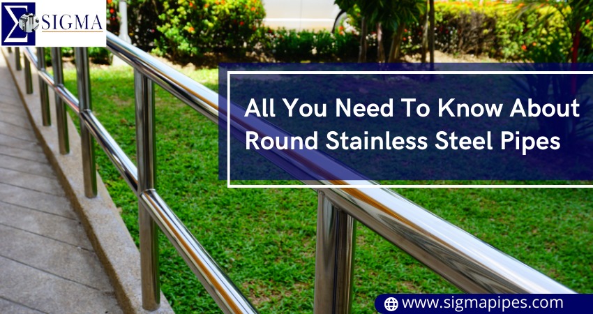 round stainless steel pipes